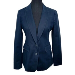 Banana Republic  Womens 4P Sleek Suit True Navy Blazer